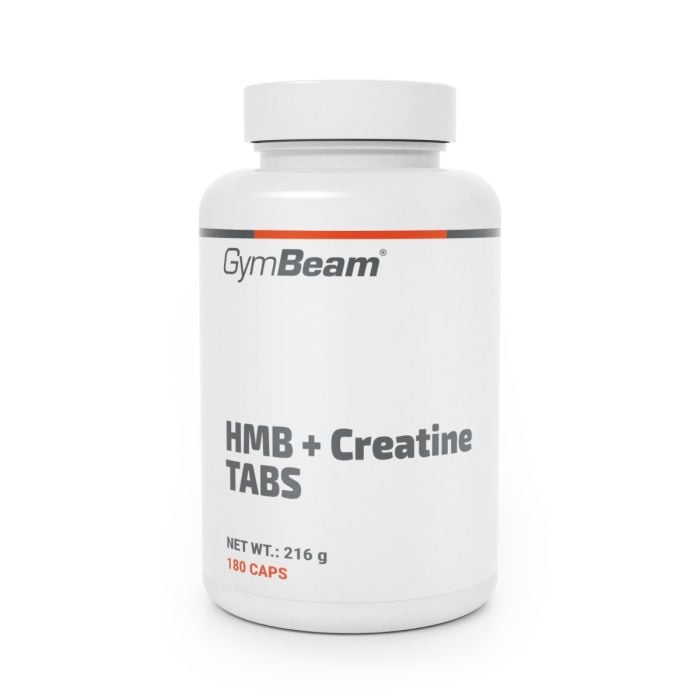 hmb_creatine_tabs_180_caps_gymbeam_1 HMB + Kreatín - GymBeam – Obrázok 1