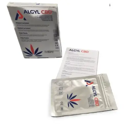 ALGYL CBD Náplasť na bolesť 8 ks – Obrázok 2