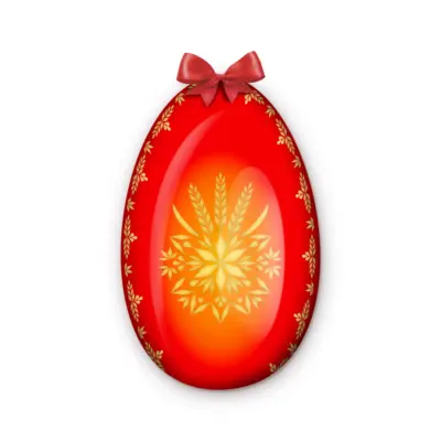 TEREZIA RAKYTNÍČEK+ Červené veľkonočné vajce - 50 ks – Obrázok 2