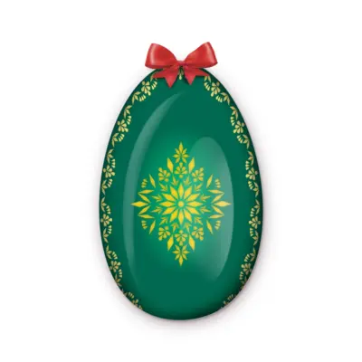 TEREZIA RAKYTNÍČEK+ Tyrkysové veľkonočné vajce 50 ks – Obrázok 2