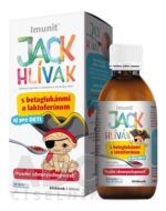 JACK HLÍVÁK SIRUP glukány, laktoferín-Imunit sirup pre deti (60 dávok) 1x300 ml – Obrázok 3