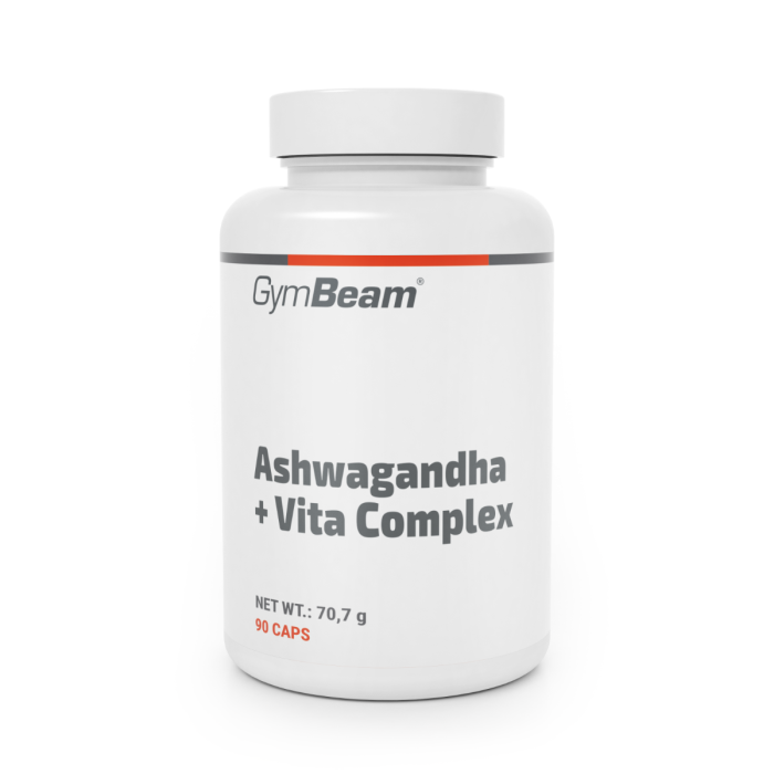 ashwagandha_vitacomplex_90_caps_gymbeam_1 Ashwagandha + Vita Complex - GymBeam – Obrázok 1