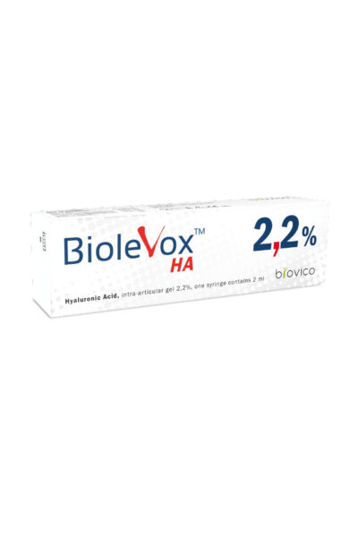 BIOLEVOX HA 2,2% intraartikulárny roztok s obsahom hyaluronátu sodného v predplnenej striekačke s ihlou 2 ml
