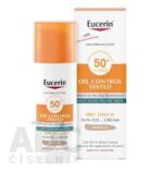 Eucerin SUN OIL CONTROL TINTED SPF 50+ MEDIUM krémový gél na opaľovanie na  tvár, tónovací-stredne tmavý 1x50 ml – Obrázok 2