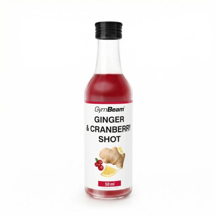 ginger-cranberry_shot_50ml Zázvorový shot s brusnicami - GymBeam – Obrázok 1