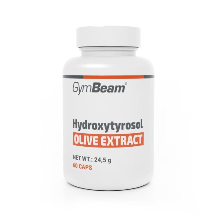 hydroxytyrosol_60_caps_label_gymbeam_1_ Hydroxytyrozol (extrakt z olív) - GymBeam – Obrázok 1