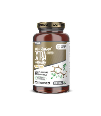 CarnoMed NAD+ RiaGev EXTRA Longevity 120 kapsúl