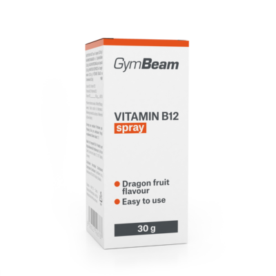 Vitamín B12 v spreji - GymBeam – Obrázok 2