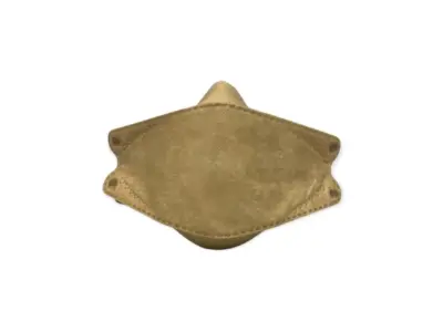 BIOMIC MEDICAL Trojpanelový respirátor FFP2 BÉŽOVÝ 20 ks – Obrázok 2