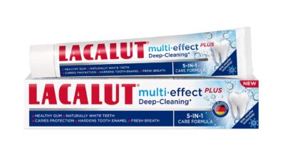 LACALUT Multi-Effect PLUS Deep Cleaning zubná pasta 75 ml
