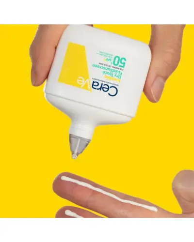 CeraVe Zmatňujúci opaľovací fluid s SPF 50+ pre normálnu až mastnú pleť 50 ml – Obrázok 2