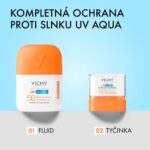 VICHY CAPITAL SOLEIL UV AQUA INVISIBLE STICK tyčinka na tvár a pery s ochranným faktorom SPF50+ 9 g – Obrázok 4