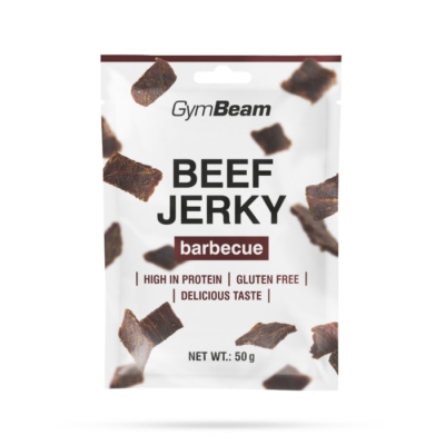 Sušené mäso Beef Jerky - GymBeam – Obrázok 4