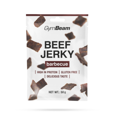 Sušené mäso Beef Jerky - GymBeam – Obrázok 3