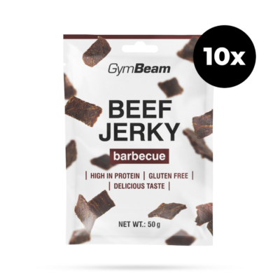 Sušené mäso Beef Jerky - GymBeam – Obrázok 5