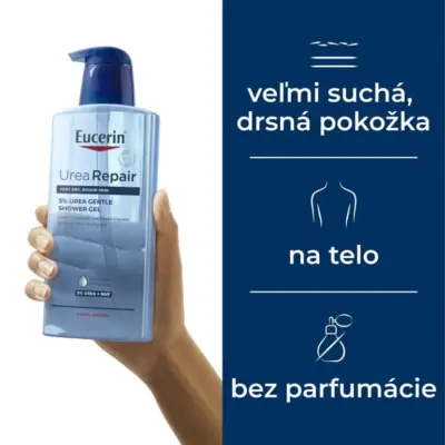 Eucerin UreaRepair PLUS sprchový gél 400 ml – Obrázok 2