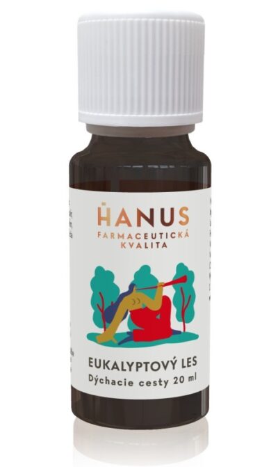 HANUS ZMES SILÍC EUKALYPTOVÝ LES, Dýchacie cesty 20 ml