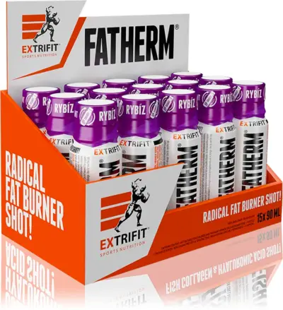 EXTRIFIT SHOT FATHERM 90ml Čierne ríbezle – Obrázok 2