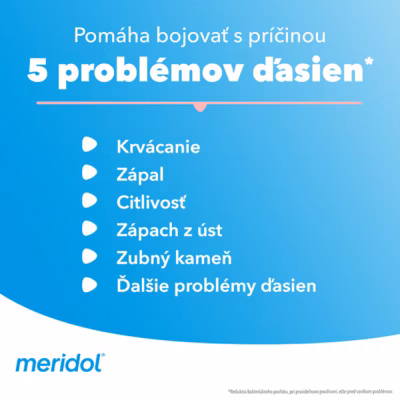 MERIDOL Zubná pasta Ochrana Ďasien + Citlivosť 75 ml – Obrázok 2