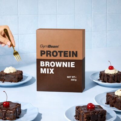 Protein Brownie Mix - čokoládová zmes na pečenie - GymBeam – Obrázok 2