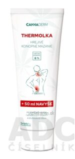 Cannaderm THERMOLKA hrejivé konopné mazanie 1x250 ml – Obrázok 2