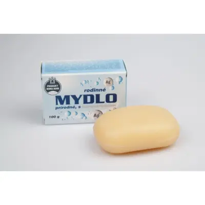 NASIL Ag+ prírodné mydlo s nanostriebrom 100g – Obrázok 2