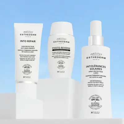 INSTITUT ESTHEDERM NO SUN Ochranný minerálny fluid pre citlivú pleť SPF 50+ 40 ml – Obrázok 4
