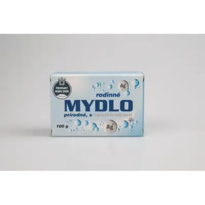 NASIL Ag+ prírodné mydlo s nanostriebrom 100g – Obrázok 3