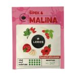 LEROS ČAJOVÁ CHVÍĽKA ŠÍPKA & MALINA ovocný čaj aromatizovaný, nálevové vrecká 20x2 g (40 g) – Obrázok 2