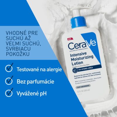 CeraVe Intenzívne hydratačné mlieko 236 ml – Obrázok 3