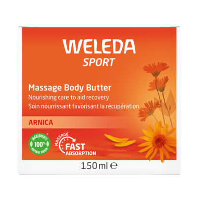 WELEDA SPORT Arnikové masážne telové maslo 150 ml – Obrázok 2