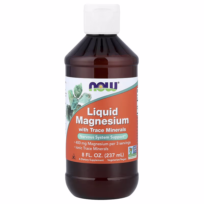 36 NOW FOODS Tekuté magnézium 237 ml – Obrázok 1