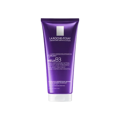 PACKSHOT-removebg-preview LA ROCHE-POSAY MELA B3 DUAL BODY telová starostlivosť pre pokožku s výskytom pigmentových škvŕn 200 ml – Obrázok 1