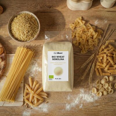 BIO wheat semolina - GymBeam – Obrázok 2