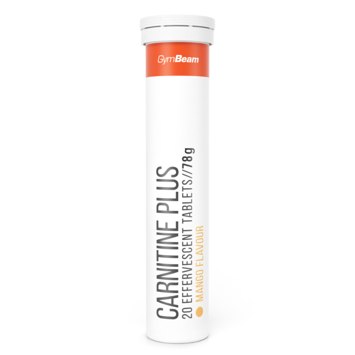 carnitine-plus-20-effervescent-mango-flavour-gymbeam_1 Karnitín Plus šumivý - GymBeam – Obrázok 1