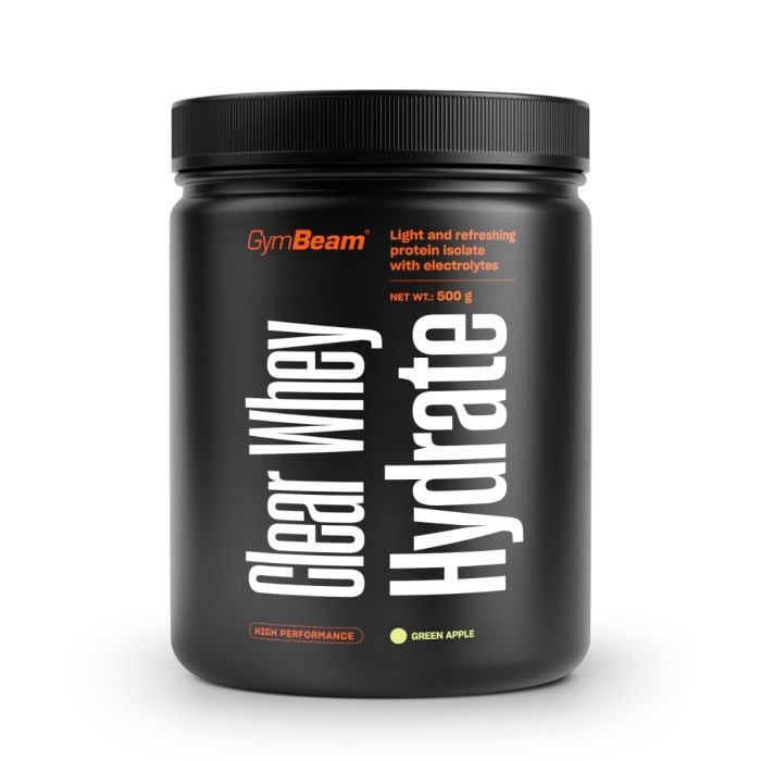 clear-whey-hydrate_green-apple_mockup_1_ Clear Whey Hydrate - GymBeam – Obrázok 1