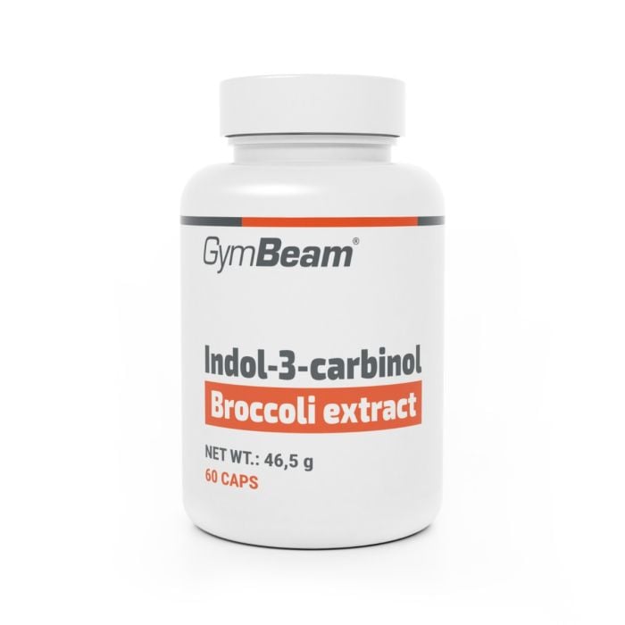 indol-3-carbinol_60_caps_gymbeam_1 Indol-3-karbinol (Extrakt z brokolice) - GymBeam – Obrázok 1