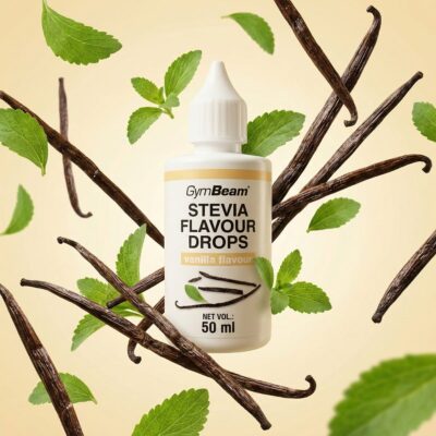 Stevia Flavour Drops - GymBeam – Obrázok 6
