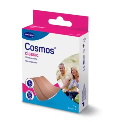 Cosmos Classic oteruvzdorná náplasť na rany 8 cm x 1 m