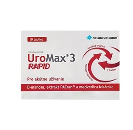 -1210388557uromax Neuraxpharm UroMax 3 RAPID 10 tabliet – Obrázok 1