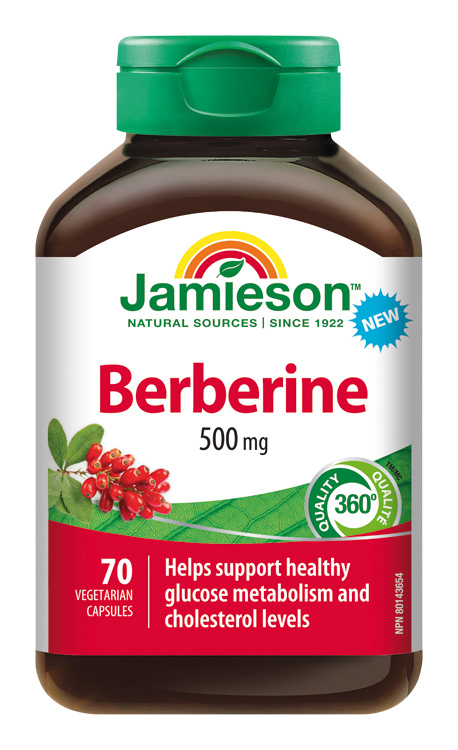 Jamieson Berberín 500 mg 70 kapsúl