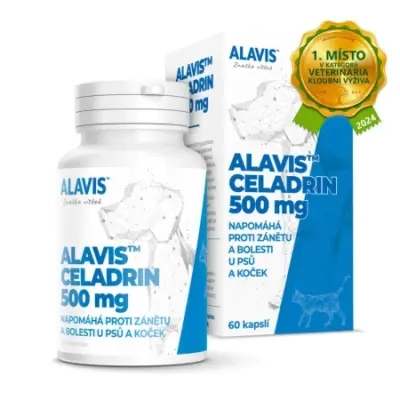 ALAVIS CELADRIN pre psy a mačky 60 kapsúl – Obrázok 2