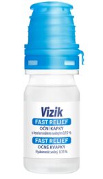 VIZIK Očné kvapky FAST RELIEF 10 ml – Obrázok 2