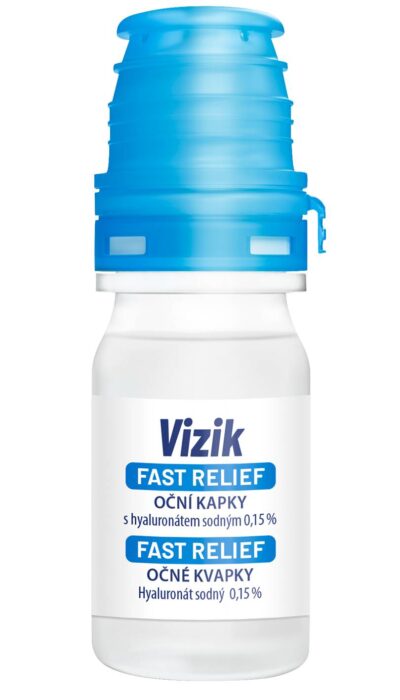 VIZIK Očné kvapky FAST RELIEF 10 ml – Obrázok 2