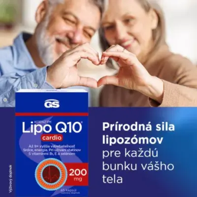 GS Koenzým Q10 LIPO 200 mg CARDIO 45 kapsúl – Obrázok 7