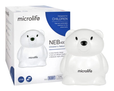MICROLIFE INHALÁTOR DETSKÝ NEB 400 kompresorový MEDVEĎ – Obrázok 2