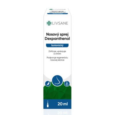 LIVSANE Izotonický nosový sprej Dexpanthenol 20 ml