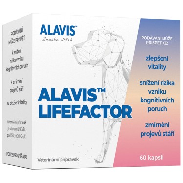 alavis-lifefactor ALAVIS LIFEFACTOR pre psy 60 kapsúl – Obrázok 1