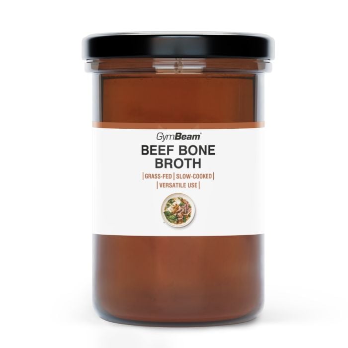 beef-bone-broth-mockup_1 Hovädzí kostný vývar Grass-Fed - GymBeam – Obrázok 1