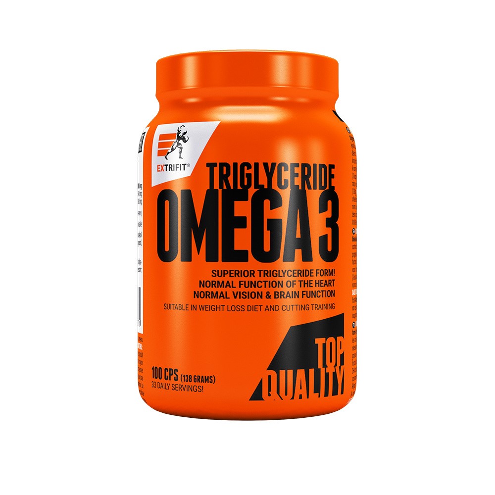 ex-omega-3-1000-mg-caps-2678 Extrifit OMEGA 3 1000 mg 100 kapsúl – Obrázok 1